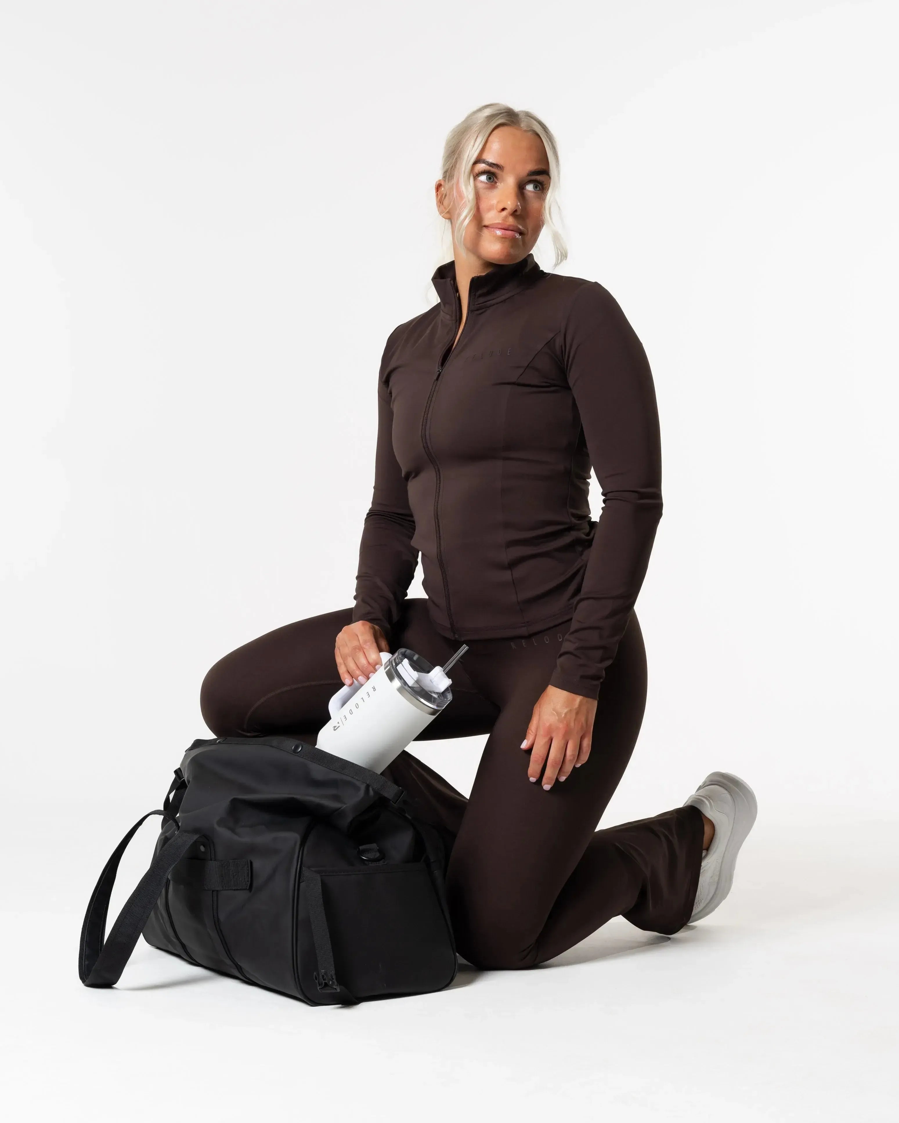 Clean Tights Flared - Brun